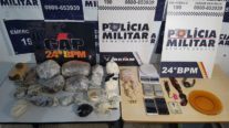 Policiais prendem quatro suspeitos e apreendem mais de 7 kg de drogas em Cuiabá