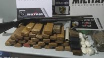 Rotam prende quadrilha do tráfico e apreende mais de 33 kg de droga e explosivos