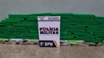 Policiais encontram malas com 98 tabletes de maconha em Rondonópolis