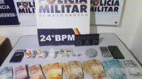 Rapaz corre ao ver equipe do GAP e é pego com droga e mais de R$ 5 mil em dinheiro