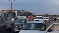 Manifestante bloqueiam MT-040 para protestar contra aumento de tarifa da passagem de ônibus intermunicipal