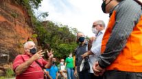 Estado faz vistoria para avaliar riscos de desabamentos nos paredões de Chapada dos Guimarães (MT) durante chuvas