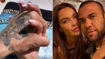 Joana Sanz posta foto de mãos dadas com Daniel Alves após saída do jogador da prisão