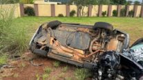 Acidente envolvendo três carros deixa 5 feridos na estrada de Chapada dos Guimarães (MT)