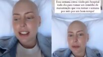 No hospital, Fabiana Justus explica afastamento das redes sociais: ‘Estou num momento complexo’