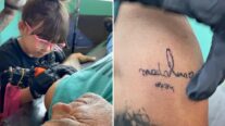 Pai tatuador conta como filha demonstra interesse pela profissão em Cuiabá