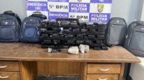 Polícia Militar apreende 70 quilos de maconha e prende duas mulheres em rodoviária de Rondonópolis