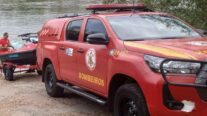 Bombeiros localizam corpos de duas crianças que se afogaram no Rio Cuiabá