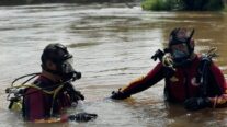 Bombeiros localizam corpo de homem que desapareceu no Alagado do Rio Teles Pires