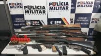 Forças policiais de MT apreenderam mais de 13 mil armas de fogo ilegais entre 2019 e 2024