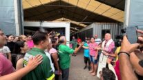 Estrutura provisória do Shopping Popular de Cuiabá é inaugurada neste sábado (14)